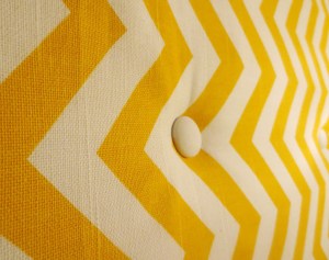 Tufting adds sophistication to your cheap IKEA bed