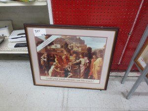 White price tags were half price!