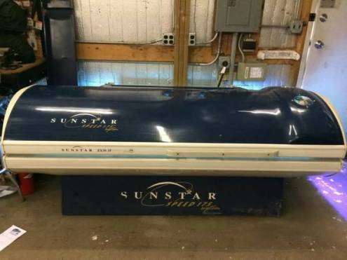 tanning bed comes with its own fuse box