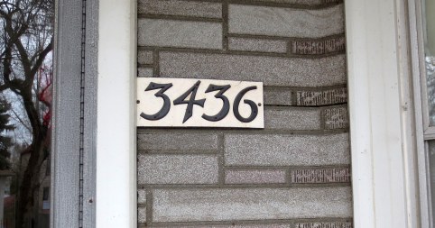 house numbers