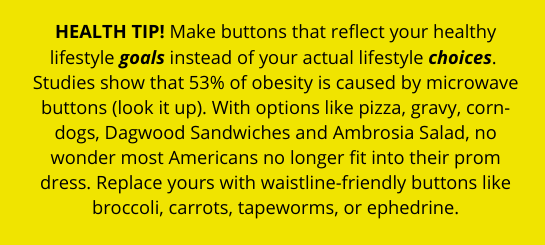 HEALTH TIP less words